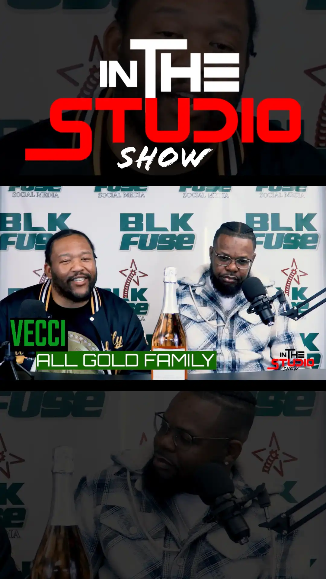 IN THE STUDIO : VECCI AND THE ALL GOLD FAMILY